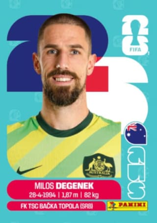 Milos Degenek - AUS10