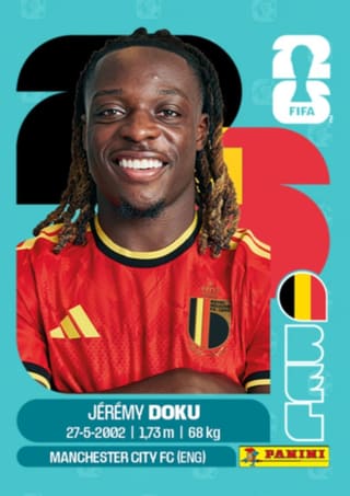Jeremy Doku - BEL16