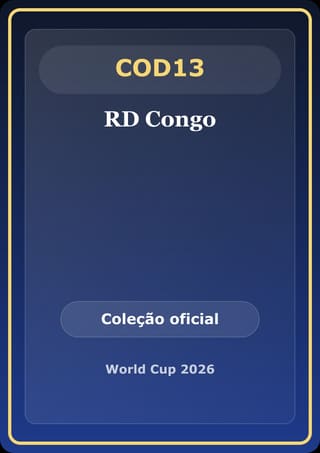 Team Photo - DR Congo - COD13