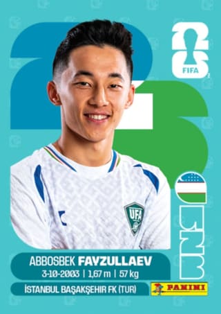 Abbosbek Fayzullaev - UZB20